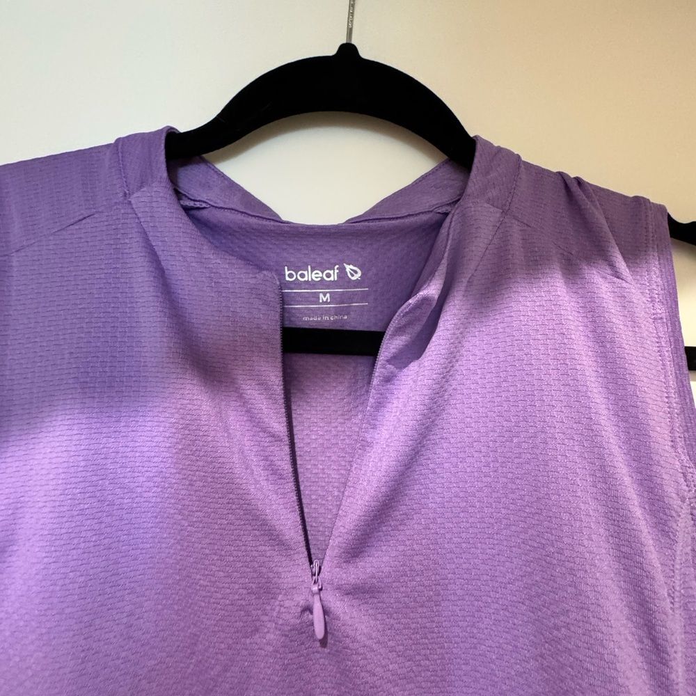 Baleaf Lavender Sleeveless Golf Top - Picture 2 of 6